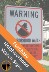 Purchase NNW.org Neighborhood Watch Signs